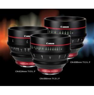 Canon: Cine-4K lenses sets